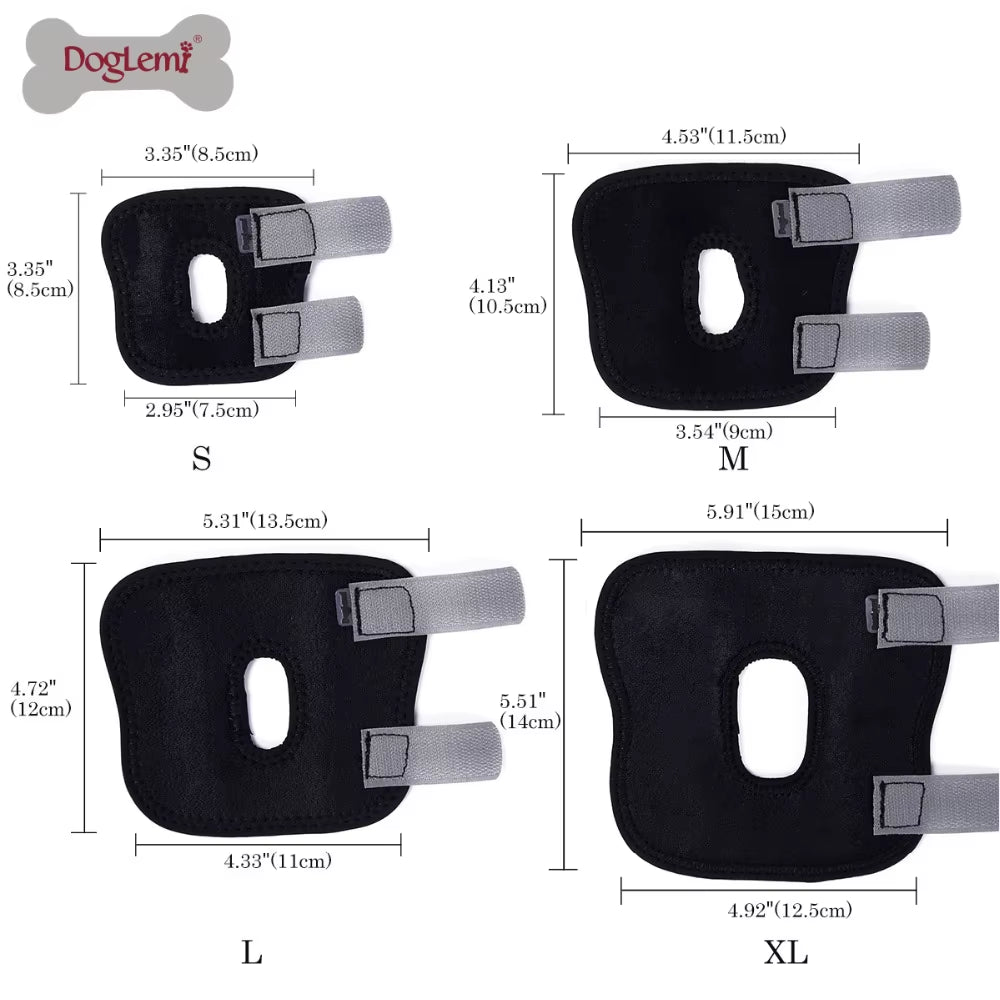 1Pcs Pet Dog Bandages Dog Leg Knee Hock Brace Straps Protection for Small Dog Joint Bandage Wrap Dog Medical Supplies