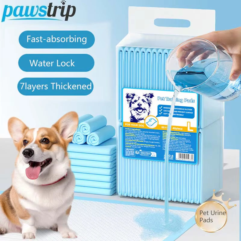 Absorbent Pet Diape Thickened Puppy Training Pads Cat Dog Pee Pads Leak-Proof Pet Urine Mat Quick Dry Pet Supplies