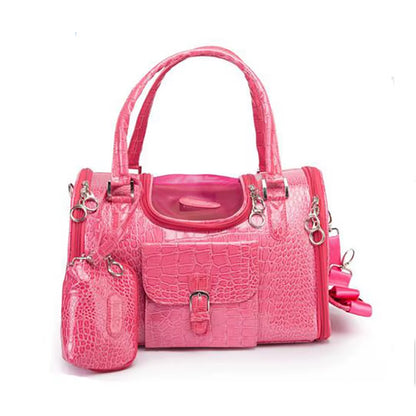 Pet Package Portable PVC Pet Carrier Bag Puppy Travel Dog Shoulder Bag Pet Handbag for Small Cats Drop Shipping