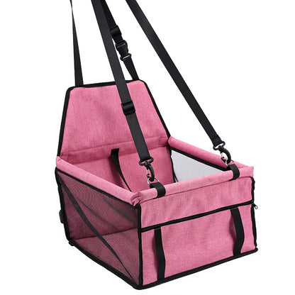 Premium Dog/Cat Car Seat Cushion Hanging Bag Travel Dog Car Seat for Small to Medium Dog Cats Dog Travel Cage Accessories