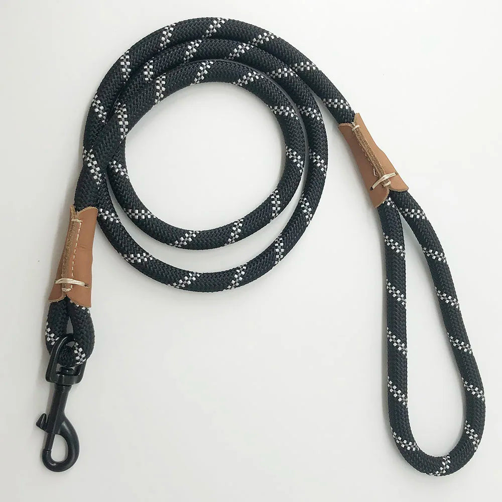 Dog Training Leash Rope Dog Check Cord/ Lightweight Small Medium Dog Tracking Leads 2M 5M 10M Black Red Color Long Dog Leash