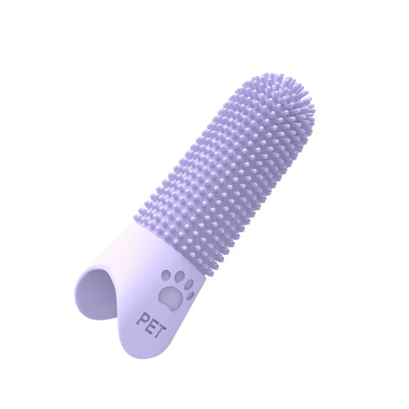 Pet Silicone Cleaning Nail Brush Finger Brush Cat Dog Pet Tooth Brush Dog Teeth Cleaning Cat Toothbrush Pet Products