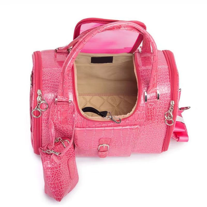Pet Package Portable PVC Pet Carrier Bag Puppy Travel Dog Shoulder Bag Pet Handbag for Small Cats Drop Shipping