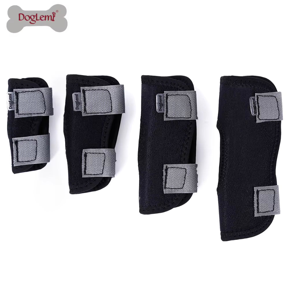 1Pcs Pet Dog Bandages Dog Leg Knee Hock Brace Straps Protection for Small Dog Joint Bandage Wrap Dog Medical Supplies