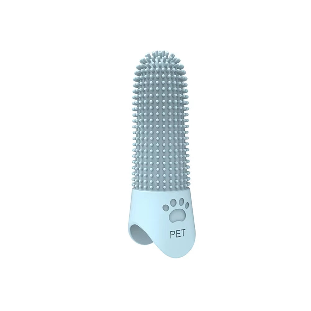 Pet Silicone Cleaning Nail Brush Finger Brush Cat Dog Pet Tooth Brush Dog Teeth Cleaning Cat Toothbrush Pet Products