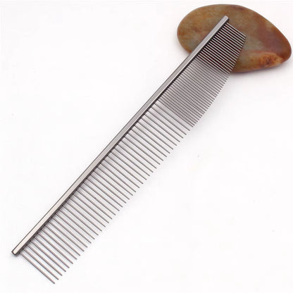 Pet Comb Light Weight Dog Grooming Comb Gold Pet Flur Comb Light Colorful Brush for Pet Special Style Dropshipping