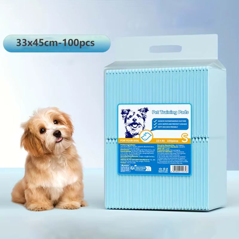 Absorbent Pet Diape Thickened Puppy Training Pads Cat Dog Pee Pads Leak-Proof Pet Urine Mat Quick Dry Pet Supplies