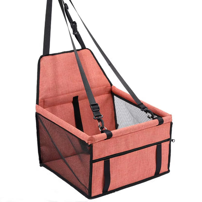 Premium Dog/Cat Car Seat Cushion Hanging Bag Travel Dog Car Seat for Small to Medium Dog Cats Dog Travel Cage Accessories
