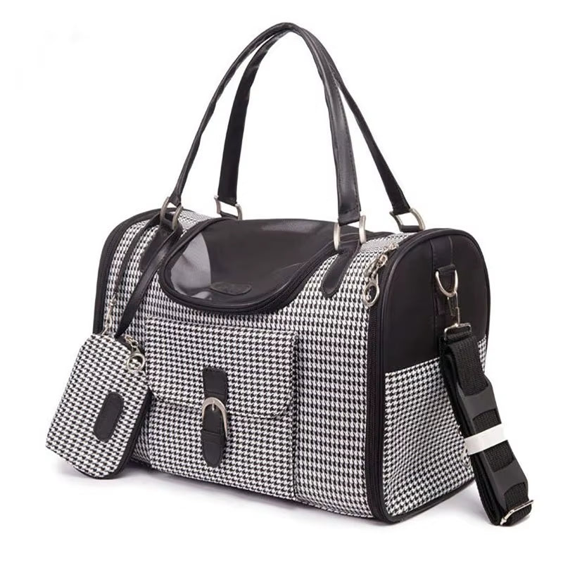 Pet Package Portable PVC Pet Carrier Bag Puppy Travel Dog Shoulder Bag Pet Handbag for Small Cats Drop Shipping