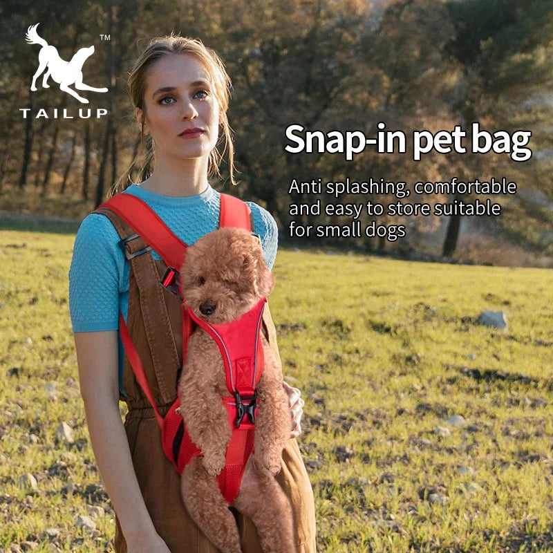 High Quality Dog Carrier Backpack Adjustable Pet Carriers Front Facing Motorcycle Pet Backpack Puppy Travel Bag Cycling Pet Bag